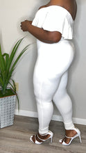 Load image into Gallery viewer, FRILL JUMPSUIT - IVORY (XL)
