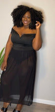 Load image into Gallery viewer, “Glam” Mesh Bodysuit Dress (FITS up to 2X)

