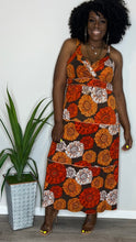 Load image into Gallery viewer, Autumn Elements Maxi Dress Size L
