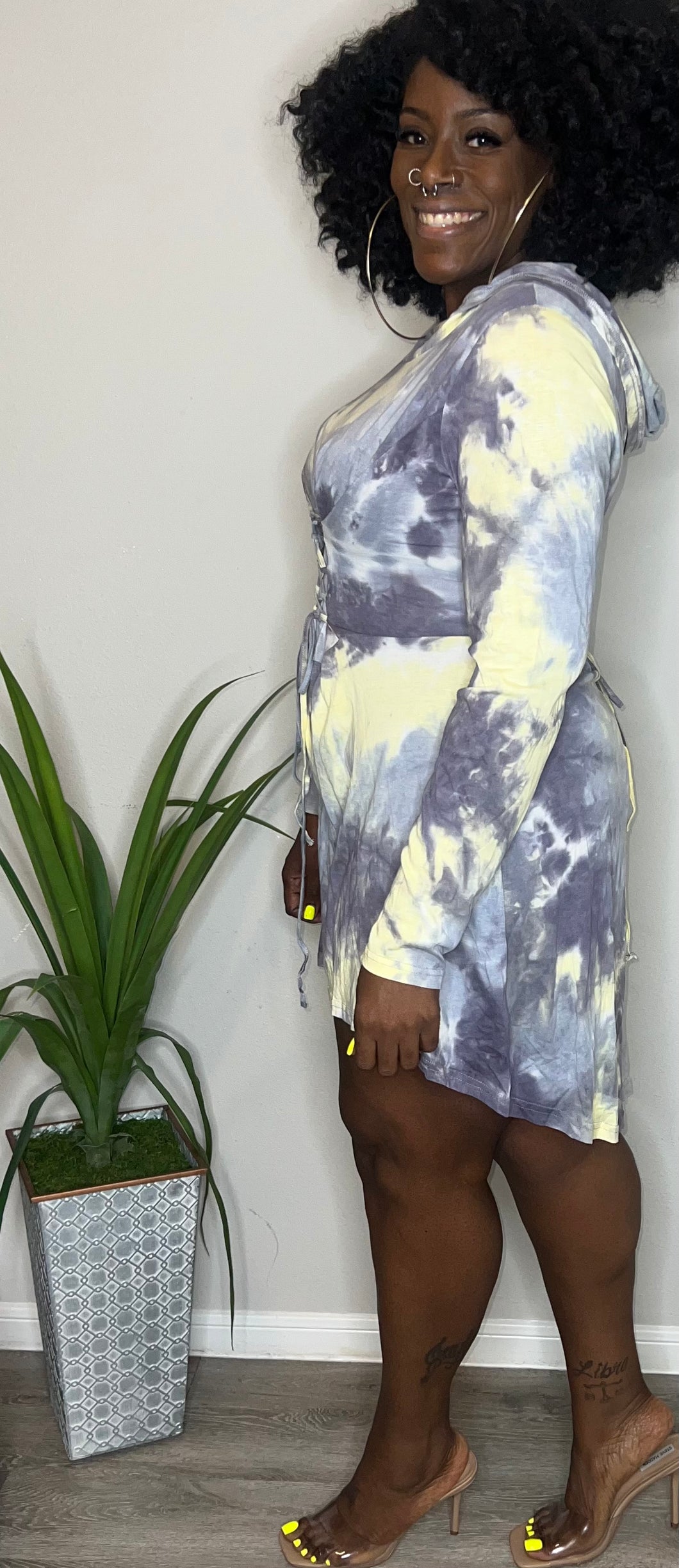 Julia Tie Dye Dress Size XL