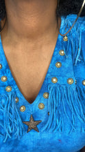 Load image into Gallery viewer, Retro Studded Fringe Pullover - Fits up to 2X
