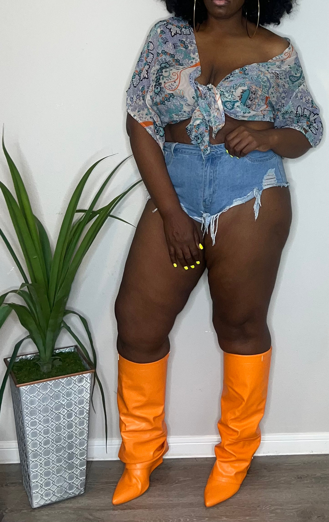 Paisley Floral Patchwork Kimono (Size Small)