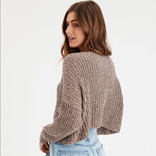 Load image into Gallery viewer, American Eagle Cropped Pullover Sweater (FITS UP TO 2X)
