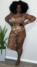 Load image into Gallery viewer, Leopard Bodysuit Jumpsuit (1X)
