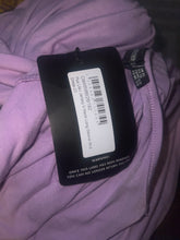 Load image into Gallery viewer, Lilac Jersey V Neck Long Sleeve Midi Dress (Size 22)

