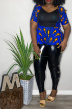Load image into Gallery viewer, African Print Peplum (3XL)
