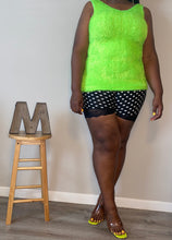 Load image into Gallery viewer, Fuzzy Bodycon Mini Dress / Top (L)
