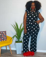 Load image into Gallery viewer, New York &amp; Company Polka Dot Jumper (XL)
