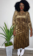 Load image into Gallery viewer, Fleece Vintage Print Dress (Small-XL)
