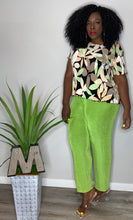 Load image into Gallery viewer, Vintage Green Play Pants (2X)
