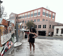 Load image into Gallery viewer, Fuzzy Trim Bodycon Dress (XL)
