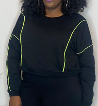 Load image into Gallery viewer, “Troy” CROP SWEATSHIRT (Size 22-24)
