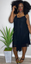 Load image into Gallery viewer, Wendye Choitin Black Dress (22W)
